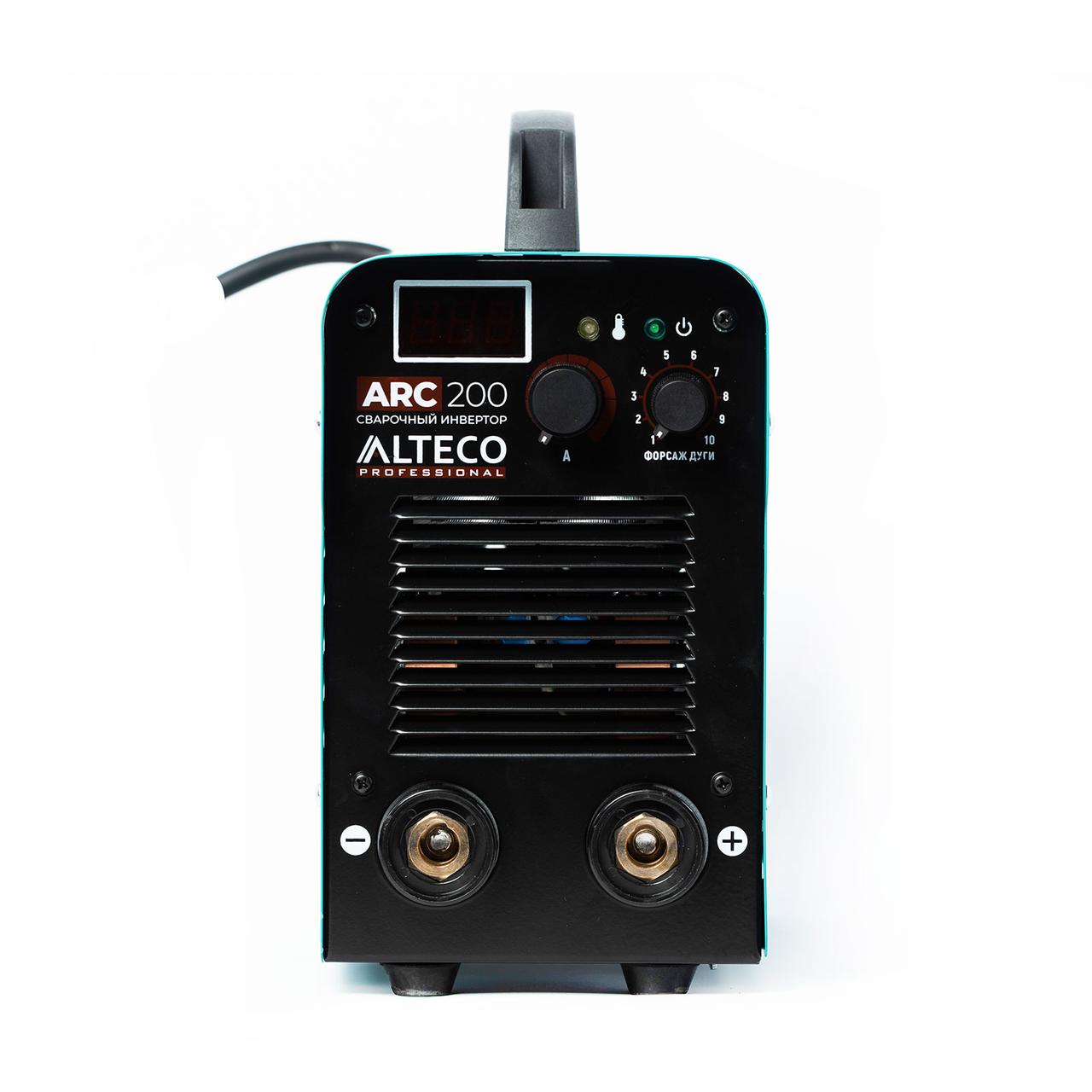 Сварочный аппарат ALTECO ARC 200 Professional (Ручная дуговая сварка) - фото 6 - id-p72652713
