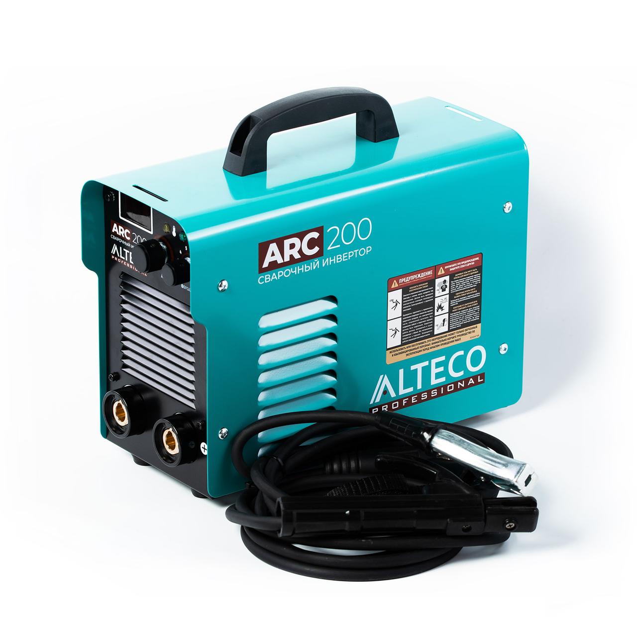 Сварочный аппарат ALTECO ARC 200 Professional (Ручная дуговая сварка) - фото 7 - id-p72652713