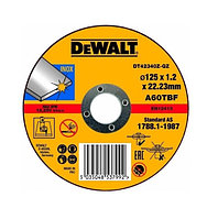 DeWalt, DT42380Z, Отрезной круг по металлу INDUSTRIAL для УШМ, 180x22.2х1.6 мм, тип 1