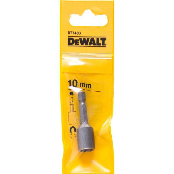 DeWalt, DT7403, Торцовой ключ/головка 1/4“ №10 x 50 мм, магнитный