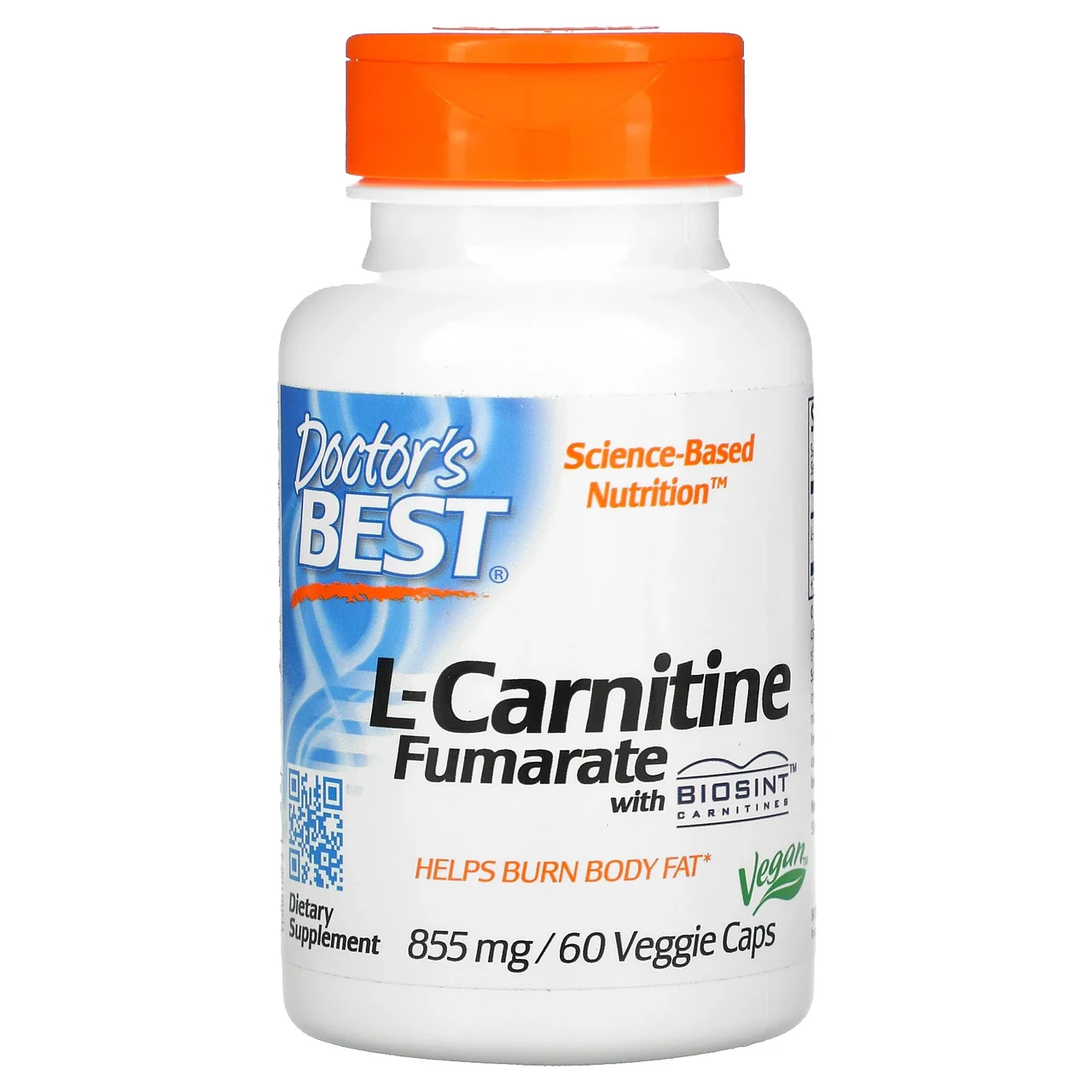 Витамины Doctor's Best L-Carnitine Fumarate 60 капс