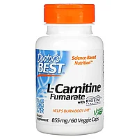 Витамины Doctor's Best L-Carnitine Fumarate 60 капс