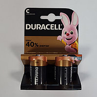 C 2шт DURACELL батарейки Basic