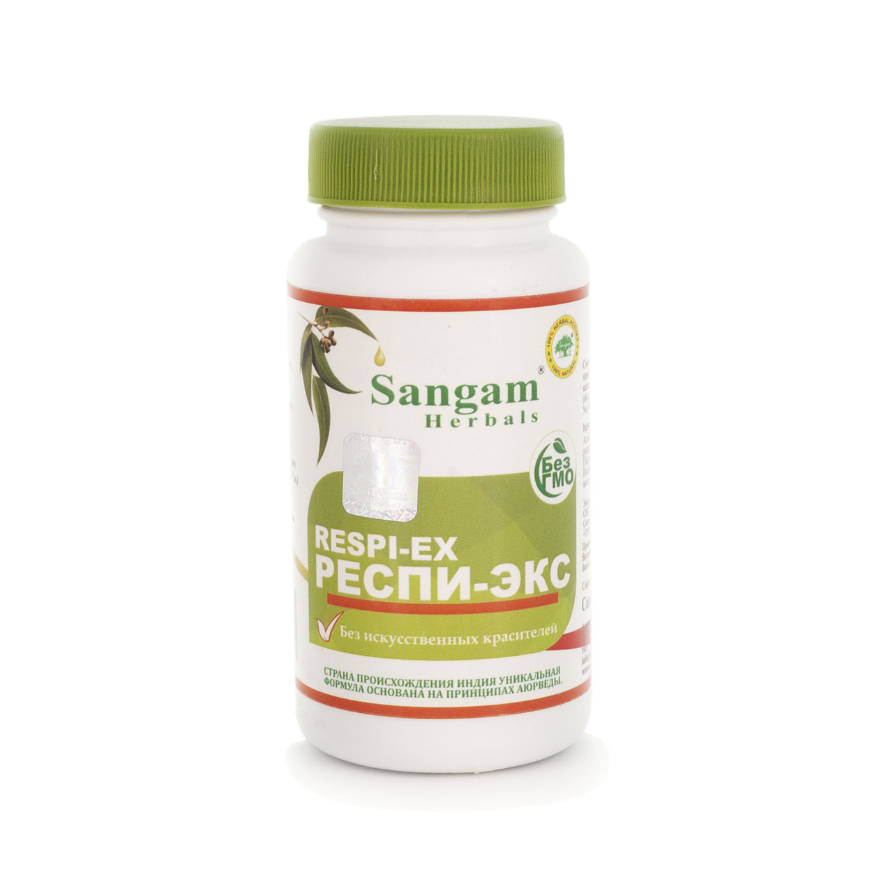 Респи-Экс, 60 таблеток, Sangam Herbals, для поддержания здоровья бронхолегочной системы