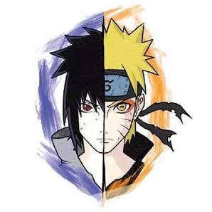 Временная аниме-тату 80х110 мм.