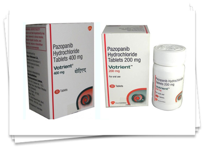 Вотриент - Votrient (Пазопаниб) 200 мг 400 мг