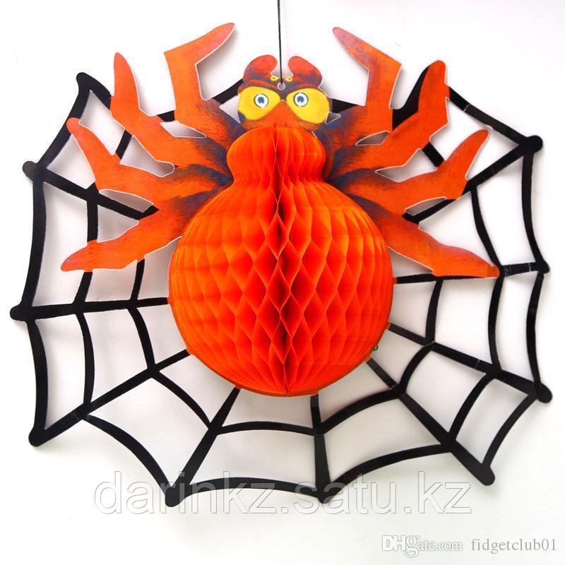 Гирлянда на Хэллоуин паук