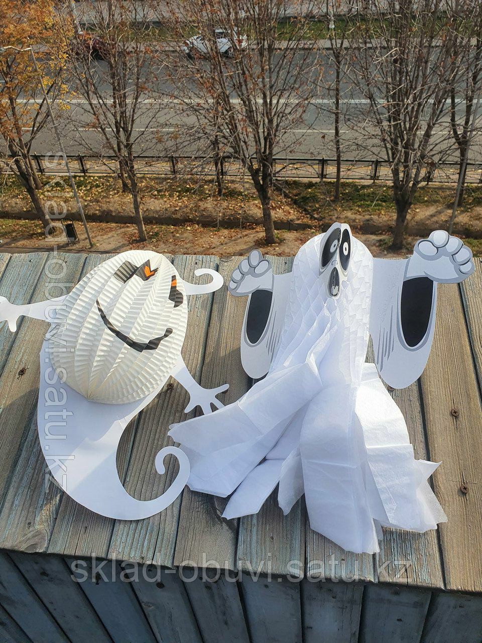Декорации  привидений из рисовой бумаги Алматы