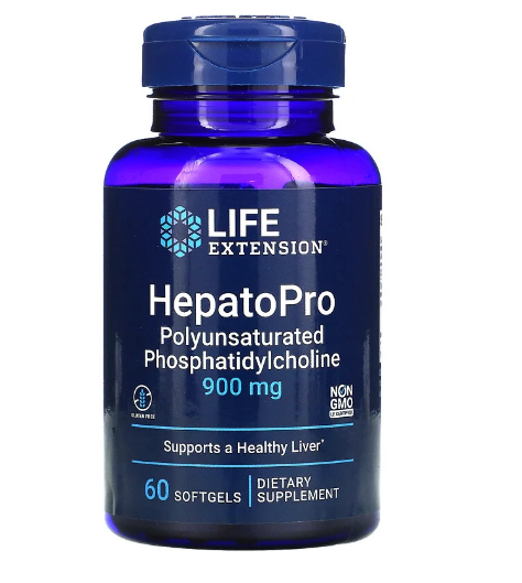 Life Extension, HepatoPro, 900 мг, 60 мягких таблеток - фото 1 - id-p95333374