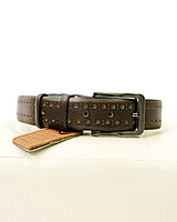 Мужской ремень "UM&H belt10" коричневый