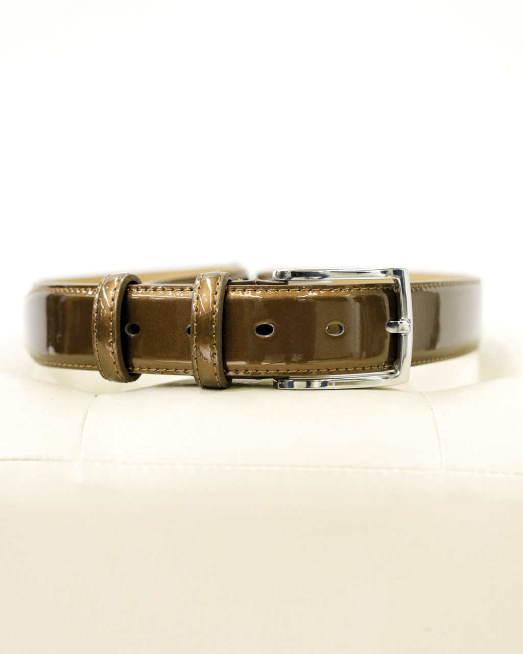 Мужской ремень "UM&H belt14" коричневый