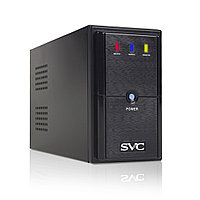 SVC ИБП SVC V-600-L, Мощность 600ВА/360Вт, Диапазон работы AVR: 165-275В, AVR в режиме Booster: 138-292В
