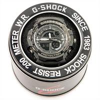 Часы наручные реплика Casio G-SHOCK GulfMaster {двойное время, минеральное стекло, пыле- влагозащита}
