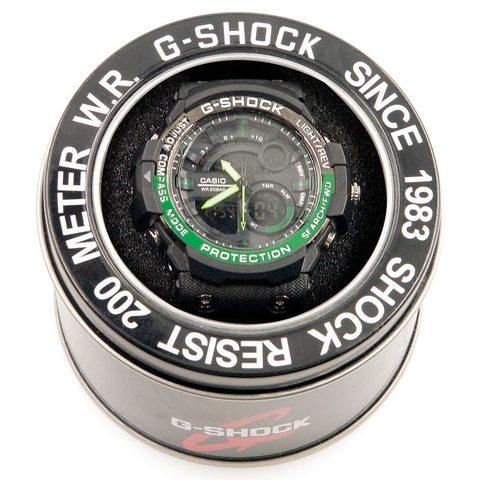 Часы наручные реплика Casio G-SHOCK GulfMaster {двойное время, минеральное стекло, пыле- влагозащита} (Bio - фото 1 - id-p95341030