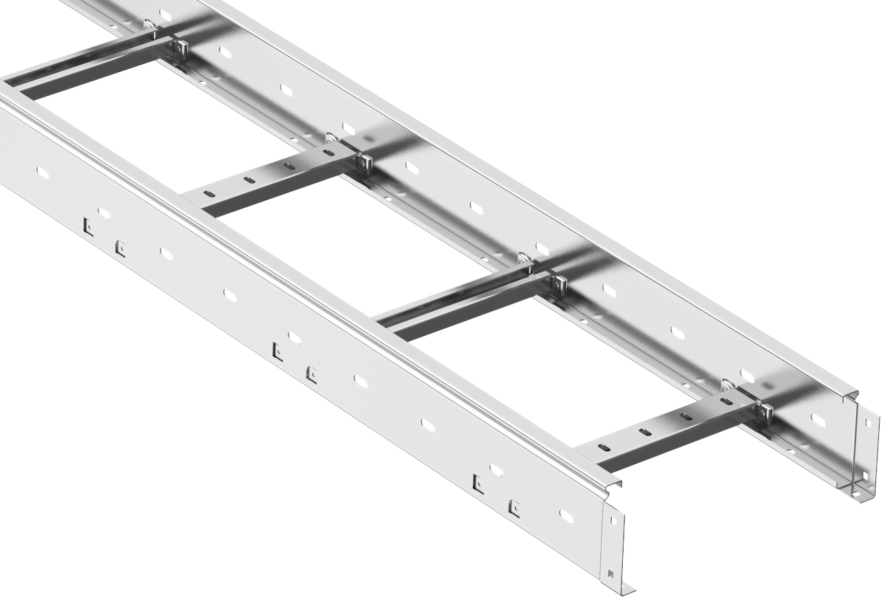 Лоток лестничный LESTA 80х200х3000-1,0 IEK