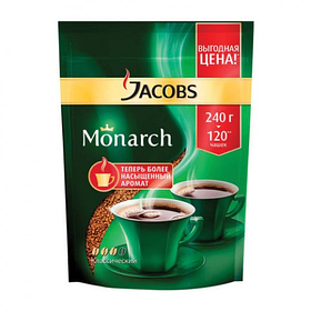 Jacobs Monarch, растворимый, м/у, 240 гр