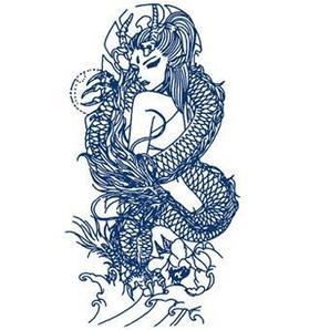 Джагуа-тату. (120х190 мм.)