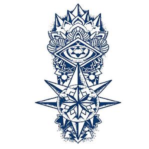 Джагуа-тату. (120х190 мм.)