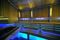 Термостойкая светодиодная лента теплого свечения для бани и сауны 5 п/м (теплый жжелтый) 24в., фото 3