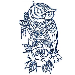 Джагуа-тату. (120х190 мм.)