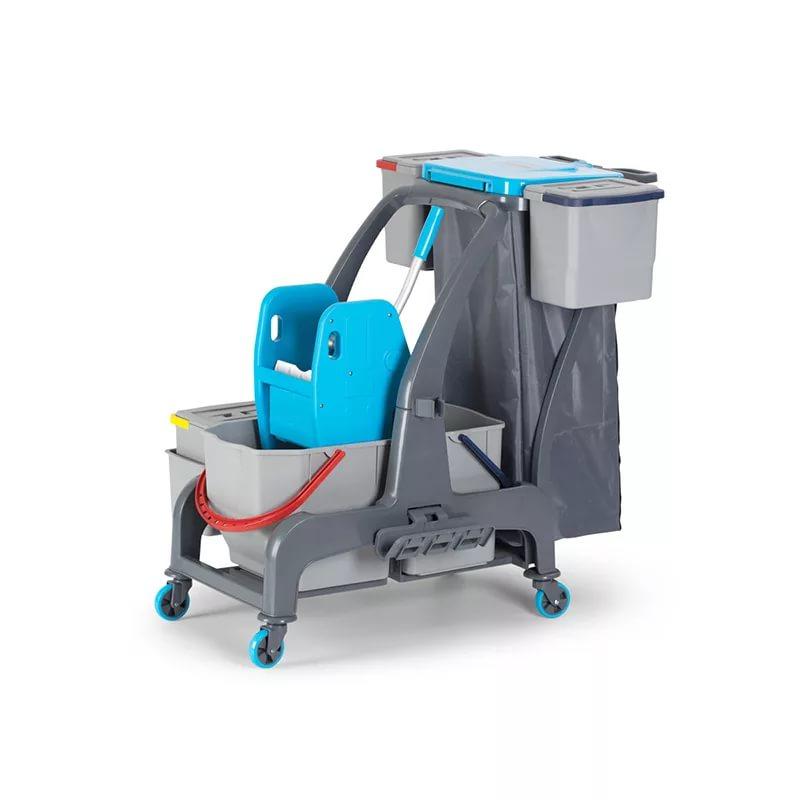 Двухведерная тележка с отжимом  PROCART JET736S