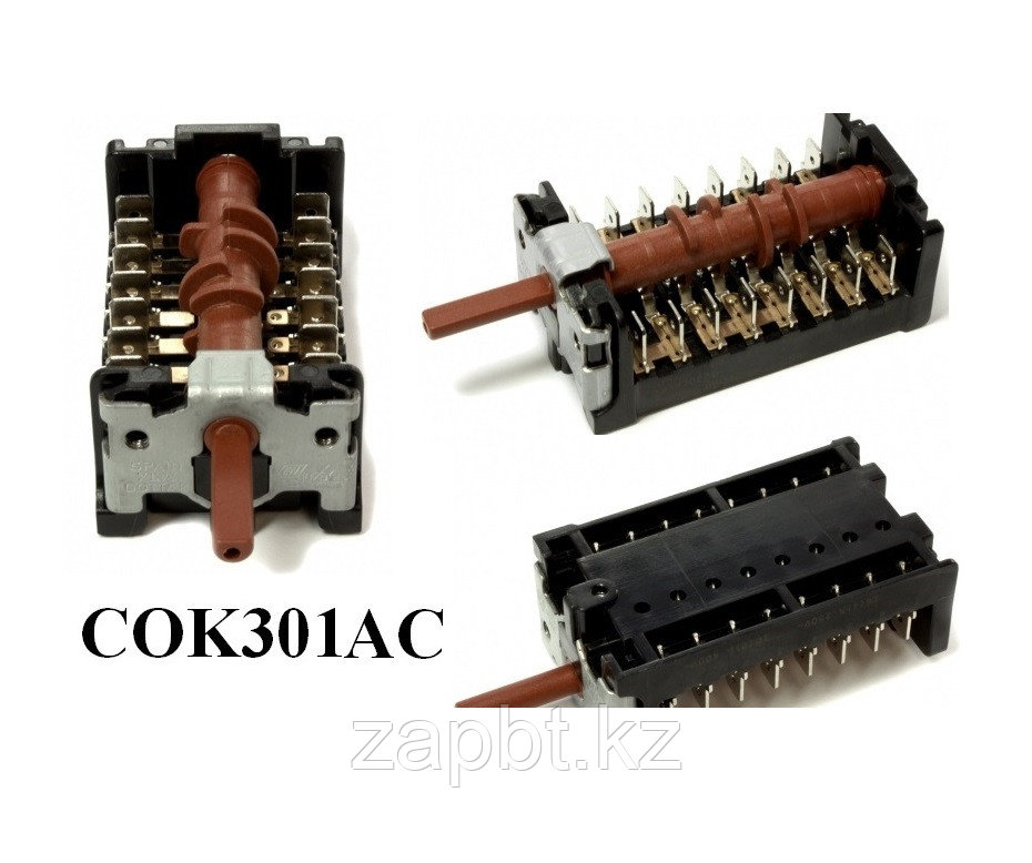 Переключатель конфорки BEKO 263900054 263900054, 870701K, COK301AC, фото 1