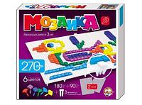 Игровой набор детская мозаика,270 фишек, 6 цветов, арт.00977