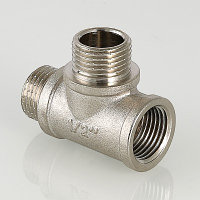 ТРОЙНИК С ДВУМЯ ПЕРЕХОДАМИ НА НАРУЖНУЮ РЕЗЬБУ