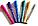 Темперная краска в карандашах (металлик) Marco, 6 цветов, фото 5