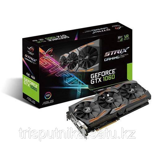 Видеокарта ASUS Strix GeForce GTX 1060 6GB (STRIX-GTX1060-O6G-GAMING)
