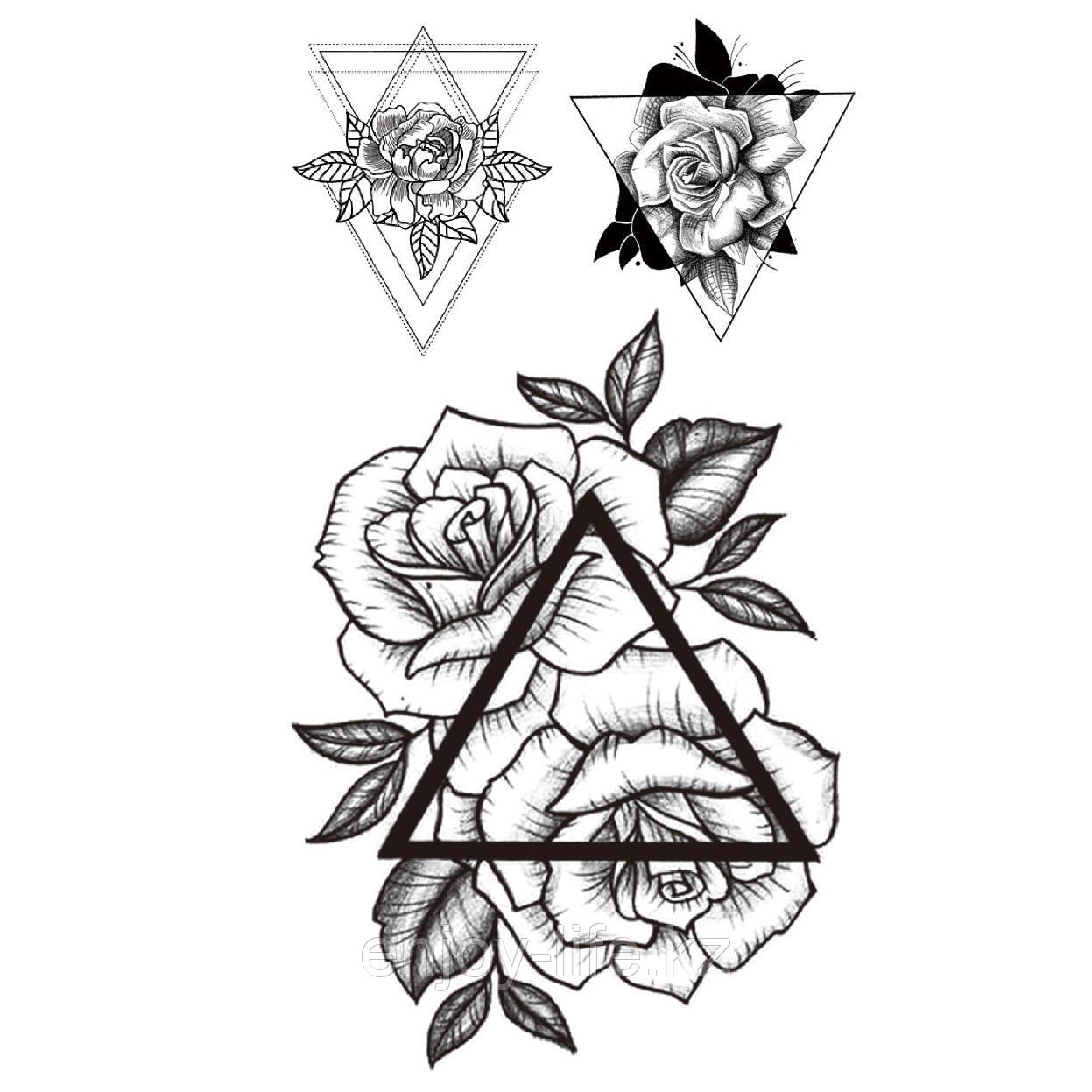 Временная татуировка 95х190 мм., фото 1