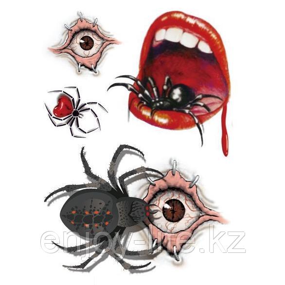 Временная татуировка 105х150 мм., фото 1