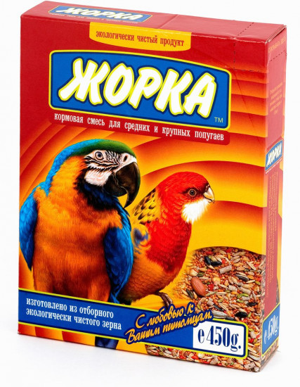 Жорка Корм для крупных и средних попугаев