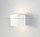 Накладной светодиодный белый настенный светильник "КУБИК", фото 2