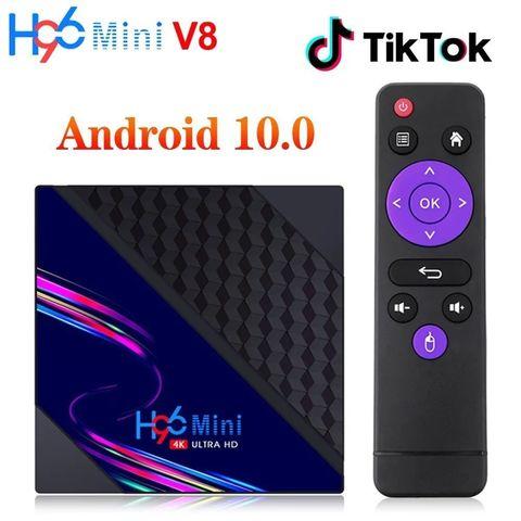 SmartTV Box приставка на Android H96 Mini V8 4K UltraHD (2 + 16 Gb) - фото 5 - id-p95384806