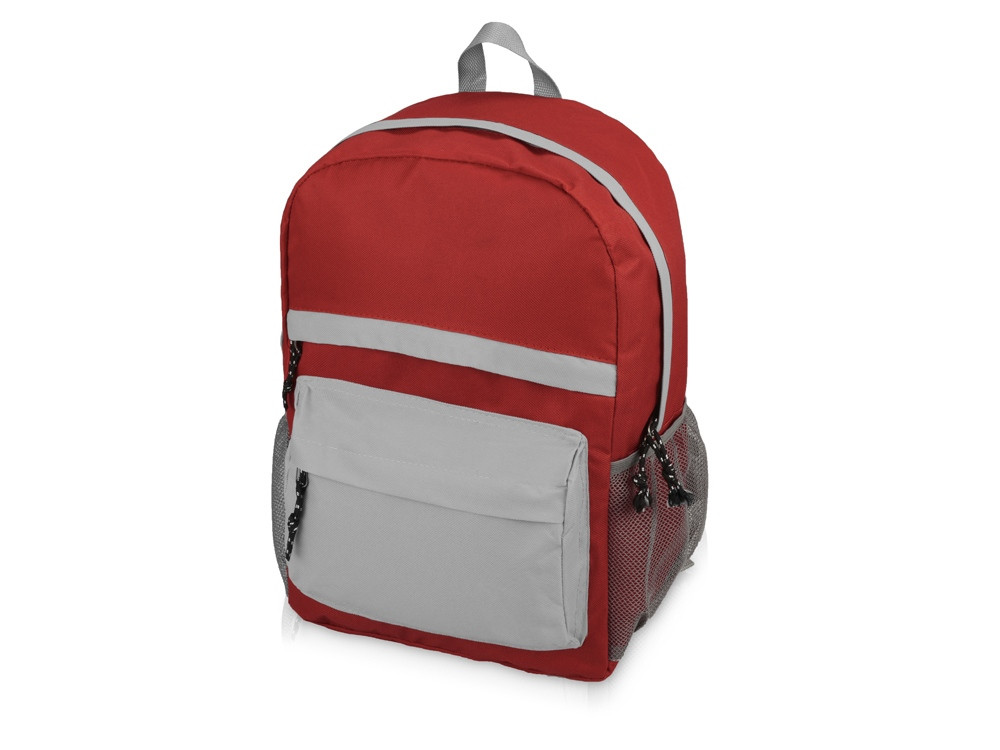 Рюкзак Универсальный (красная спинка, красные лямки), красный/серый - фото 1 - id-p66840362