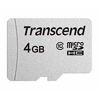 Transcend TS4GUSD300S Карта памяти MicroSD 4GB Class 10