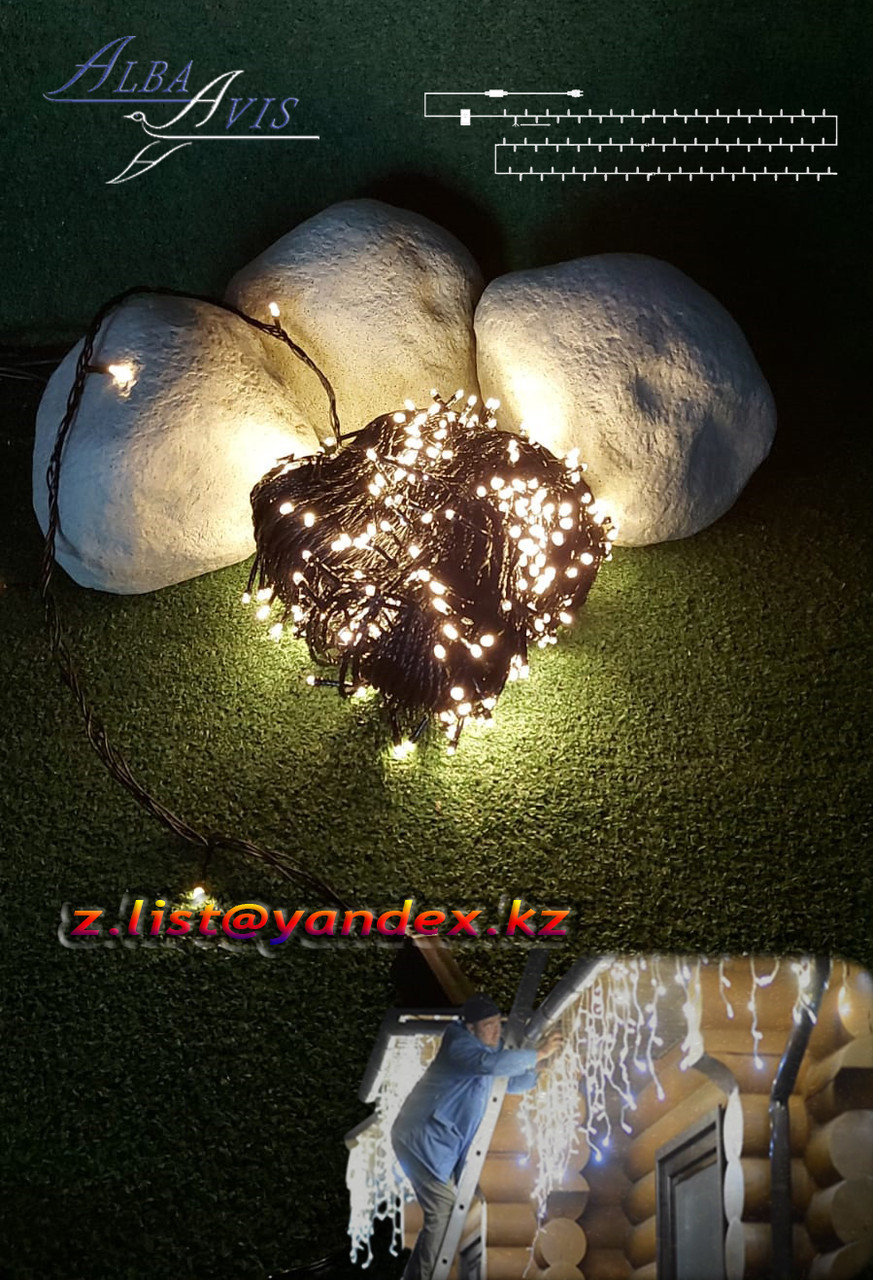 Гирлянда светодиодная нить twinkly ligh длина 100 м