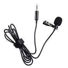 Высококачественный петличный стерео микрофон для видеокамер, мобильных телефонов и др.аудио техники