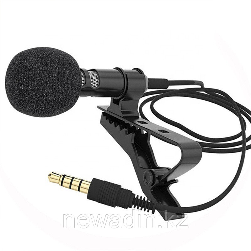 Высококачественный петличный стерео микрофон для видеокамер, мобильных телефонов и др.аудио техники - фото 5 - id-p95396571