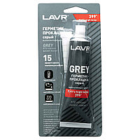 Герметик-прокладка высокотемпературный серый, 85г LAVR
