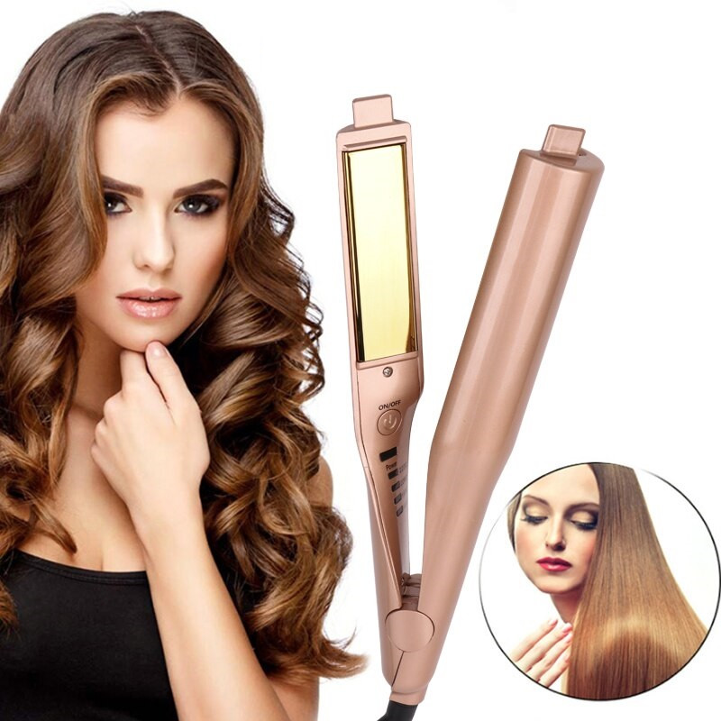 Утюжок-твистер для завивки и выпрямления волос 2 в 1 Hair Curling Iron