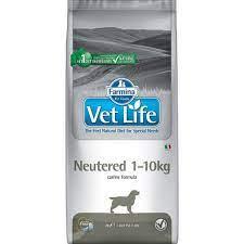 Фармина Vet Life Dog Neutered 1-10кг,10кг диета д/соб.кастр.и стер. вес 1-10кг