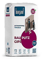 Штукатурка гипсовая трещиностойкая BAU PUTZ GIPS 30кг Bergauf