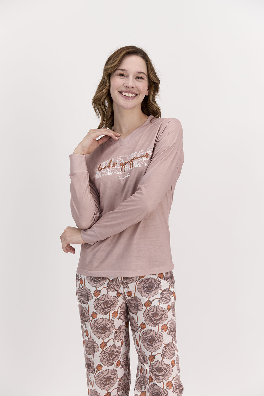 Пижама женская 2 XL / 52-54, Турция, Розовый - фото 1 - id-p95415908