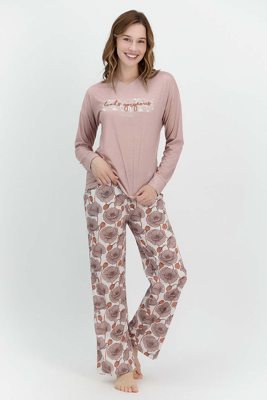 Пижама женская 2 XL / 52-54, Турция, Розовый - фото 3 - id-p95415908