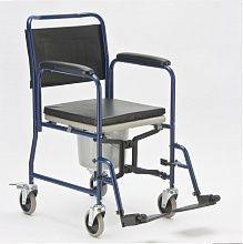 Кресло-коляска инвалидная с санитарным оснащением H009B арт. AR12288