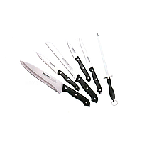 Набор кухонных ножей на пластиковой доске 7 предметов "Onion".