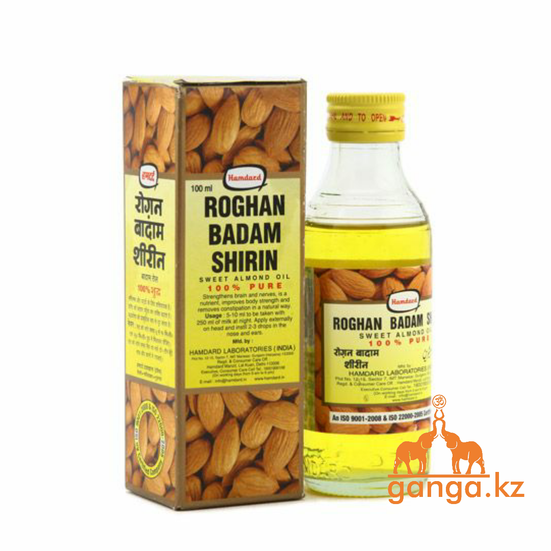 Миндальное масло Рогхан Бадам Ширин  (Almond Oil Roghan Badam Shirin ), 50 мл.