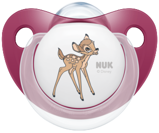 NUK Пустышка 0-6 м сил Disney Bambi 2 шт - фото 2 - id-p95429788